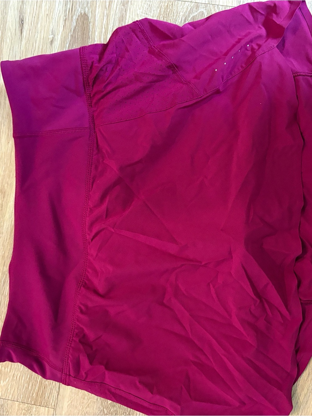 Women's Fitted Magenta Active Skort Top